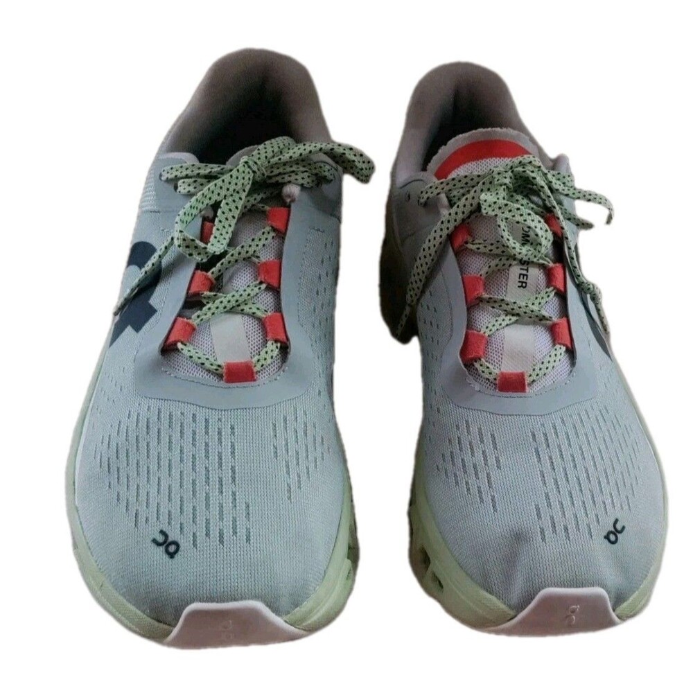 On Running Cloudmonster Women's Shoes 69.99022 Green Lightweight Cushioned Sz 10